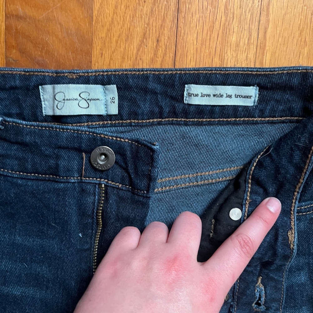 Jessica Simpson Dark Blue Flare Jeans